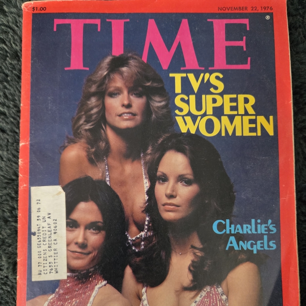 Vintage TIME Magazine - TV's Super Women Cover